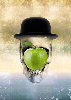 Magritte Skull