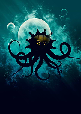 This is a hybrid creature called octomine. It is used t ...