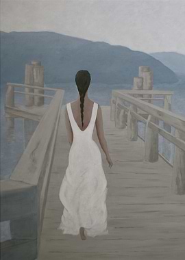 Sur un ponton à St Jorioz