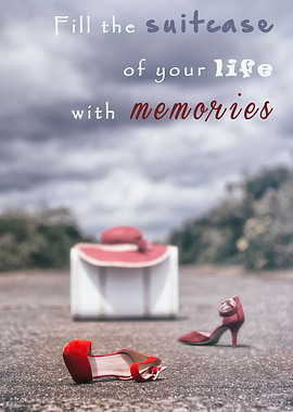 Fill the suitcase of your life with memories