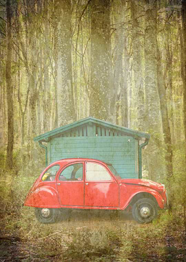 2CV in red