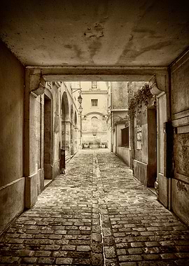 Parisian Courtyard