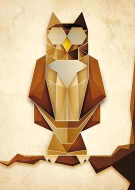 The Paper Owl is Watching You.