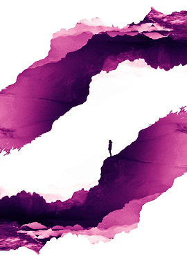 Mysterious mountains! The