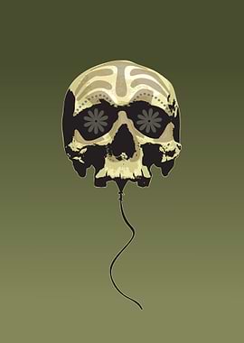 Balloon skull