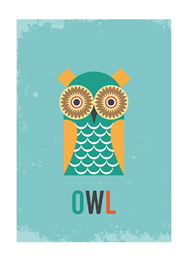 Retro Owl