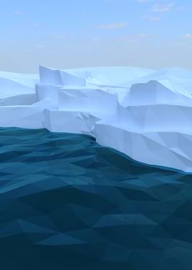 Low Poly Iceberg
