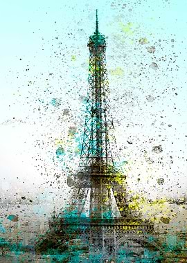 Modern PARIS Eiffel Tower