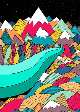 River in the mountains