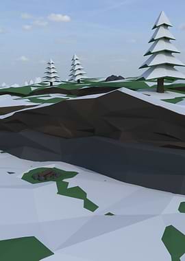Low Poly Campfire