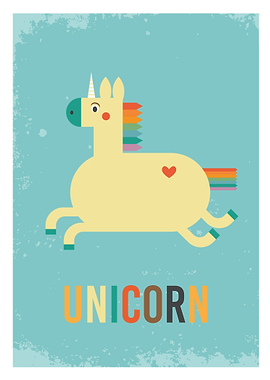 Retro Unicorn