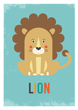 Retro Lion