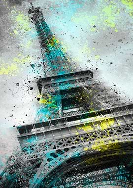 Modern PARIS Eiffel Tower