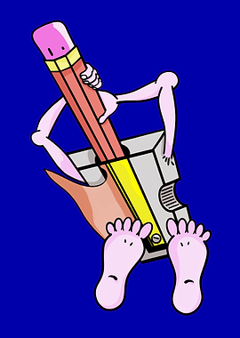 Keep Sharp, a fun design for kids, artists or teachers. ...