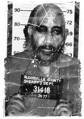 Distressed Mugshot of Captain Spaulding from the movie ...