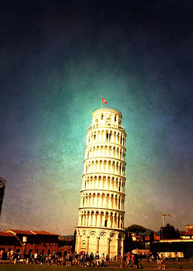 the tower of Pisa