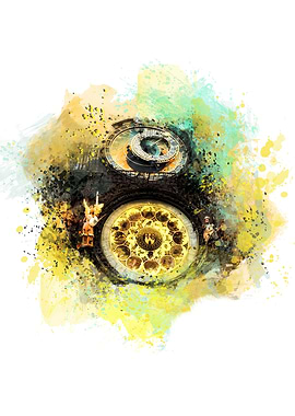 Prague, Clock Orloj - wate