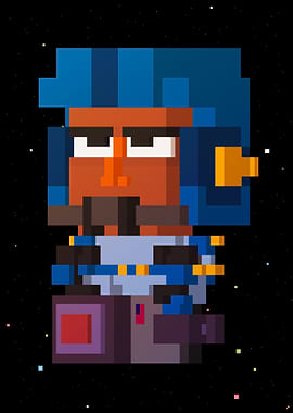 RocketMan on mission in deep space, somewhere near Neon ...