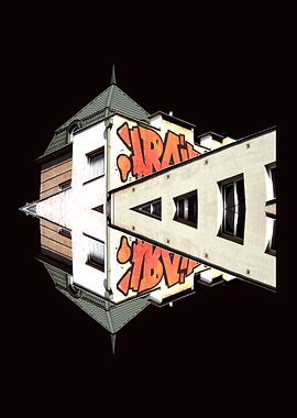 Title: URBAN-1D-Surreal. Photography of buildings in th ...