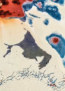 Damaged and cracked paintwork