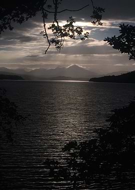 Loch at the mountain