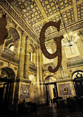 Grungy Melbourne Australia Alphabet Series - Letter 'G' ...