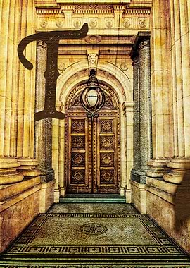 Grungy Melbourne Australia Alphabet Series - Letter 'T' ...