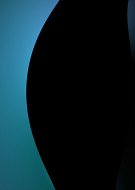 Blue and black abstract design