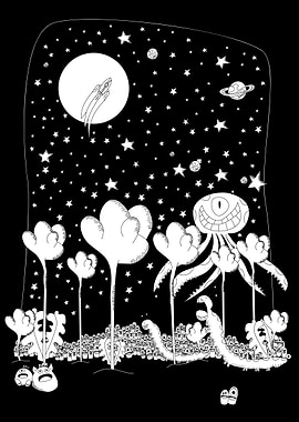 A very creative monsters w