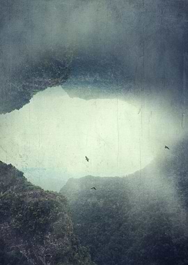 the Opening Image manipulation - foggy mountains on the ...