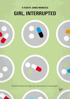 No564 My Girl Interrupted minimal movie poster Based o ...