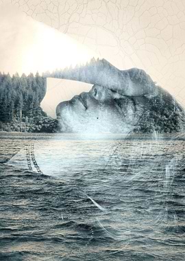 Woodland Overexposure (Natural grain of traditional ana ...