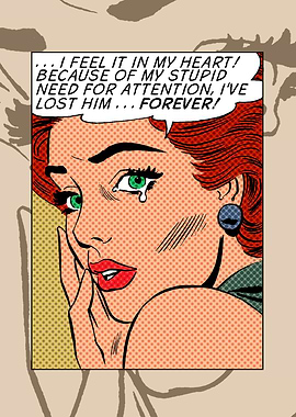 Her heartbreak is brought to life in this vintage-style ...