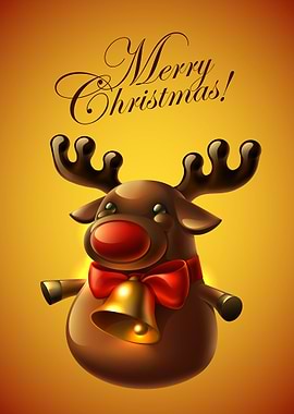 Chubby & Cute Rudolph