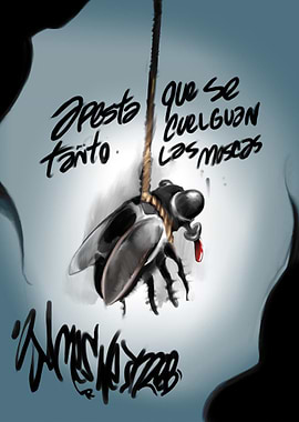 apesta tanto que se cuelgan las moscas