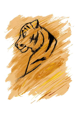 The Third Sign - Tiger - Wood Element