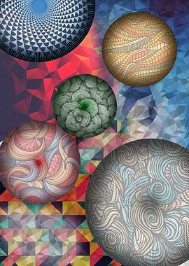 Contained colour bombs