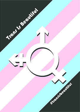 Trans is Beautiful vector art!