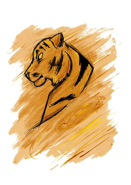 Tiger Sign - Additional Detailing - Customization Avail ...