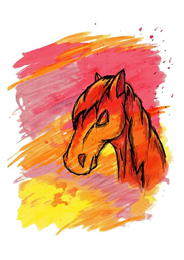 Horse Sign - Additional Detailing - Customization Avail ...