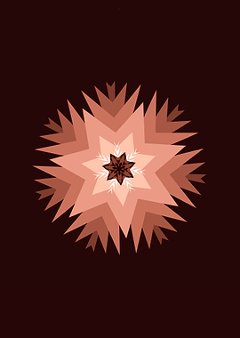 XMAS-SNOWFLAKE III-A. Vectorgraphic. ©2015 by Pia Schne ...