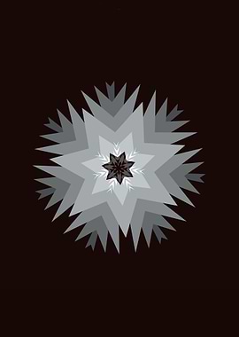 XMAS-SNOWFLAKE III. Vectorgraphic. ©2015 by Pia Schneid ...