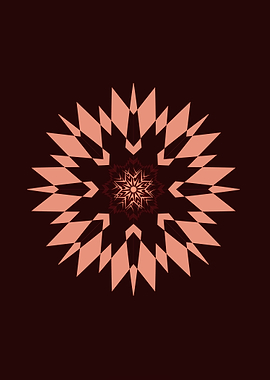 XMAS-SNOWFLAKE I-A. Vectorgraphic. ©2015 by Pia Schneid ...