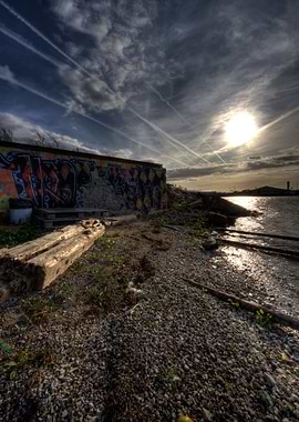 Maloe industrial harbour.