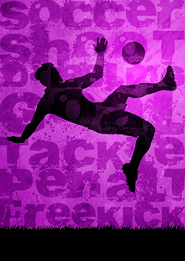 10 Soccer player Overhead kick