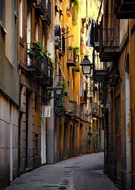 Gothic Quarter, Barcelona The Gothic Quarter is the cen ...