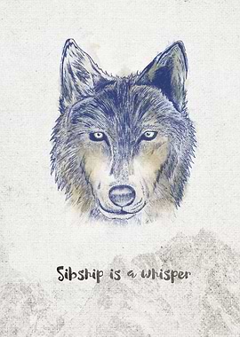 Spirits . Sibship is a whisper