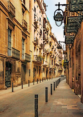 Gothic Quarter, Barcelona The Gothic Quarter is the cen ...