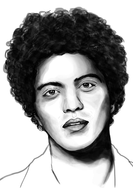 Bruno Mars - Digital Portrait