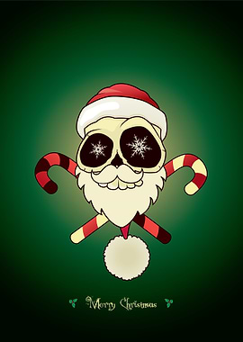 Santa skull